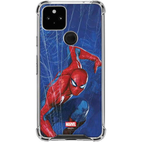Marvel Spiderman World of Webs Pixel Cases